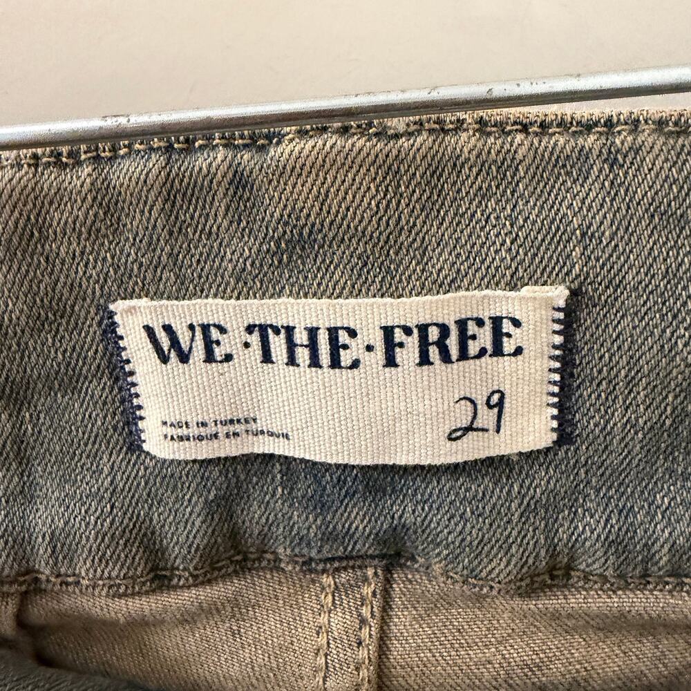 NWOT $98 Free People "We The Free" 29 Jayde Flare Jean - Picture 6 of 6